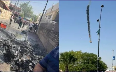 Artêşa Iraqê balafireke dewleta Tirk xist xwarê