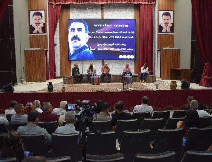 Ji bo Rêber Abdullah Ocalan şevbuhêrka helbestan