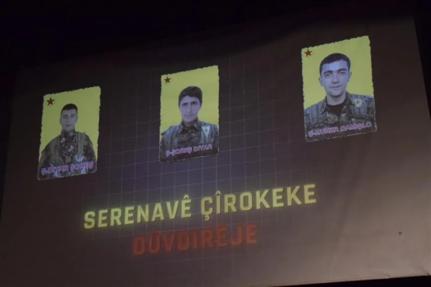 Belgefîlma 'Sozdayîna Sê Rêhevalèn Şehîd' hat pêşandan