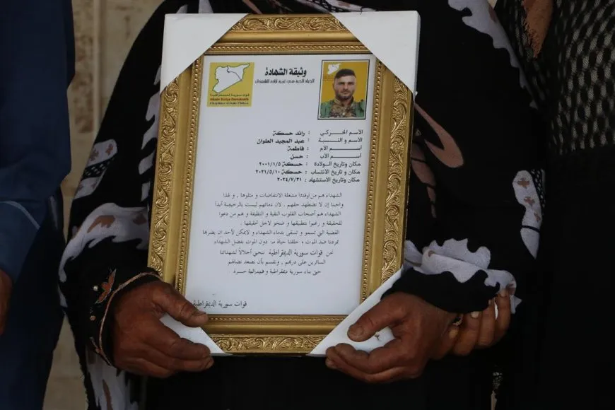 Şehîd Raîd Hesekê bi merasîmekê hat oxirkirin