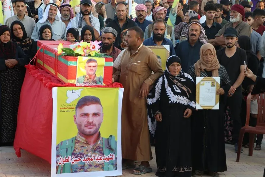 Şehîd Raîd Hesekê bi merasîmekê hat oxirkirin