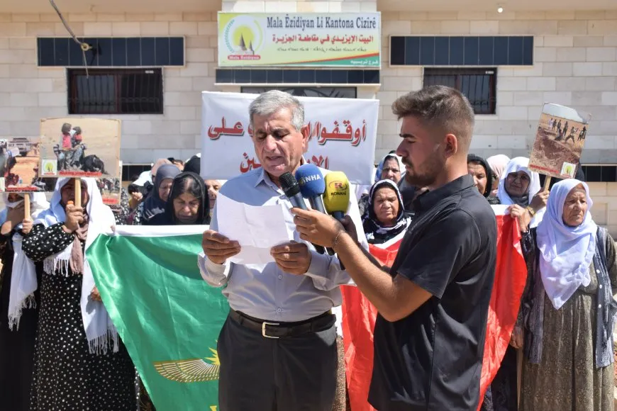 Di salvegera komkujiyê de peyamên piştgiriya ji Şengalê re
