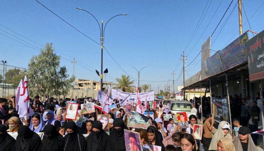 Li Şengalê meşa ‘Ji qirkirin û koletiyê ber bi xweserî û azadiyê ve’