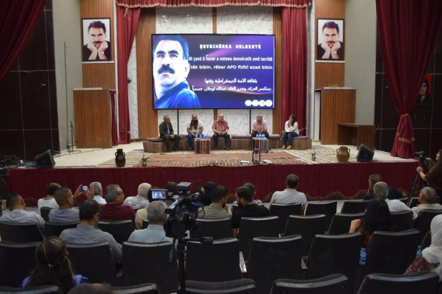 Ji bo Rêber Abdullah Ocalan şevbuhêrka helbestan