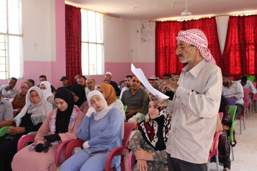 Şaredariya Til Birakê bi xelkê bajêr re civiya