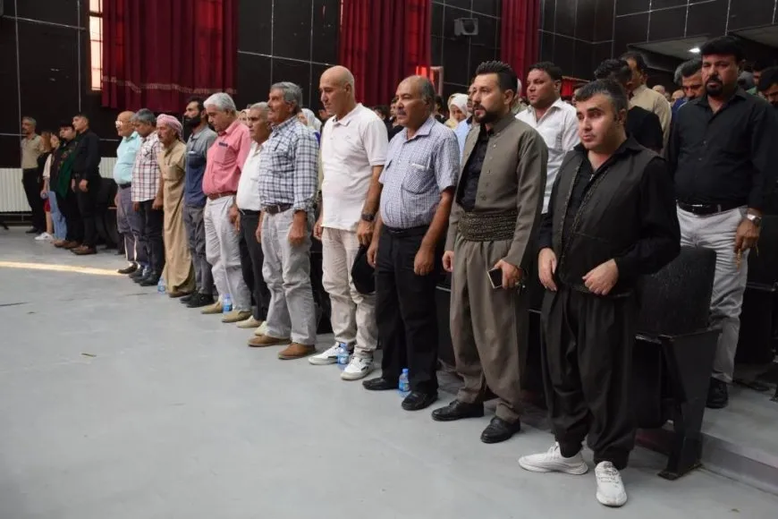 Dengbêj Mihemed Dûman û Hafizê Kor li Kobanê hatin bibîranîn
