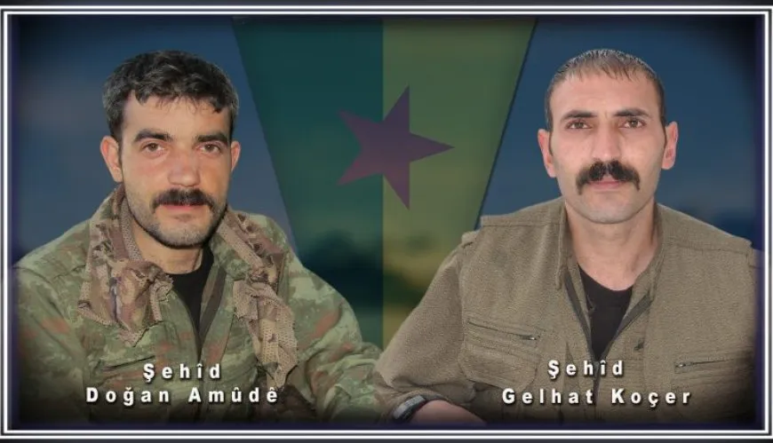 HPG'ê nasnameya Gelhat Koçer û Dogan Amûdê eşkere kir