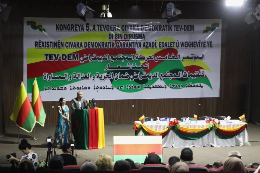TEV-DEM’ê kongreya xwe ya 5’an li dar dixe