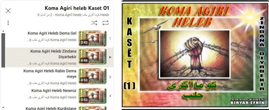 Koma Agirî ya ku reng û deng da têkoşînê