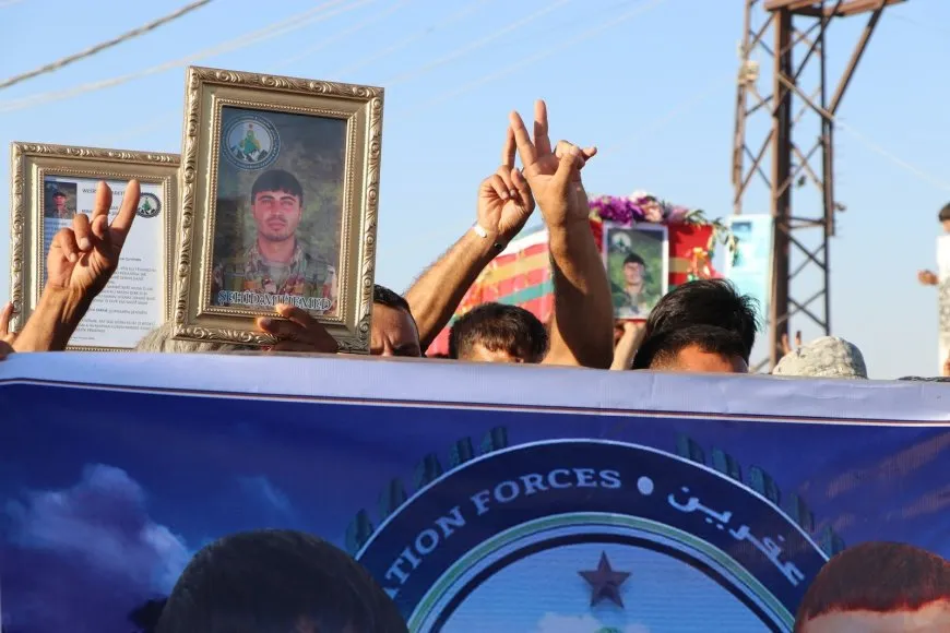 Di merasîma oxirkira şehîdan de soza mezinkirina têkoşînê hate dayîn