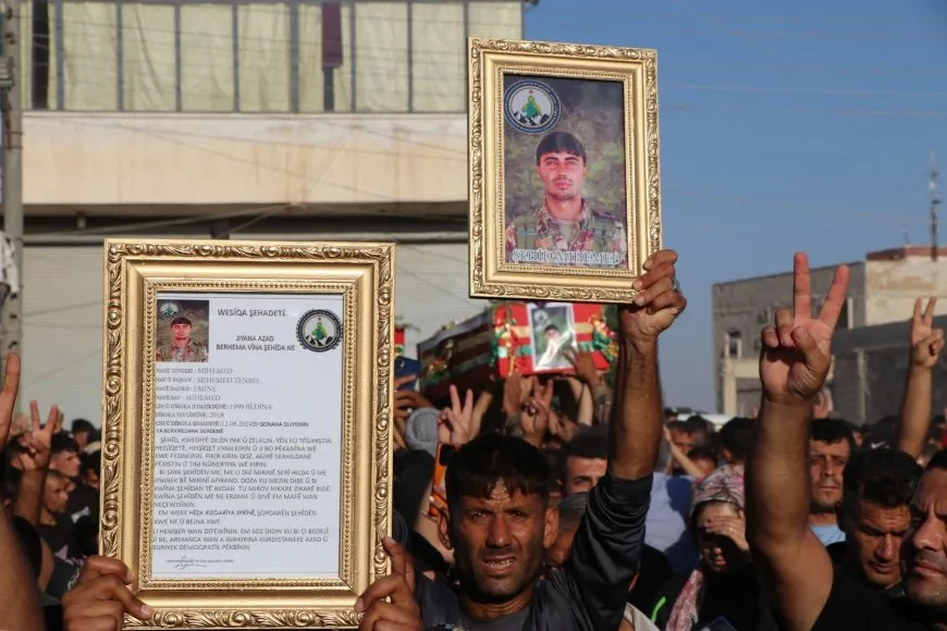 Di merasîma oxirkira şehîdan de soza mezinkirina têkoşînê hate dayîn