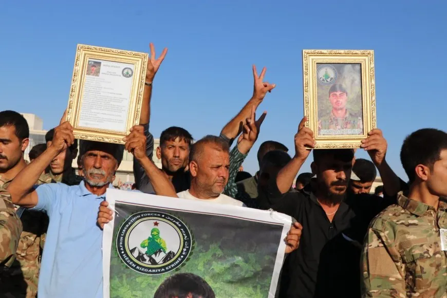 Di merasîma oxirkira şehîdan de soza mezinkirina têkoşînê hate dayîn