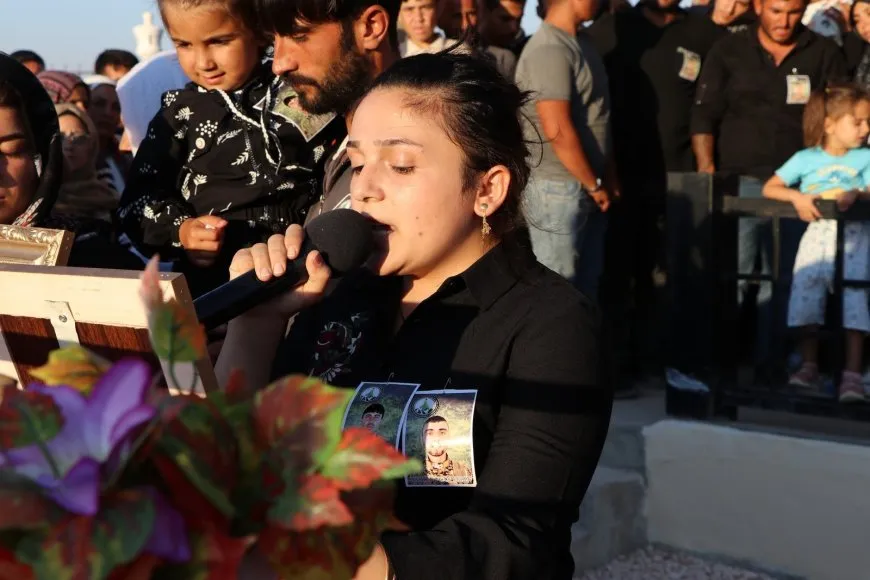 Di merasîma oxirkira şehîdan de soza mezinkirina têkoşînê hate dayîn