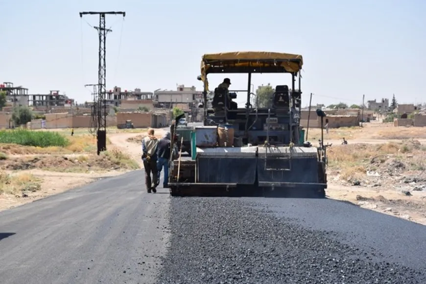 Şaredariyên herêma Cizîrê projeyên qîrkirina rêyan pêk anîn