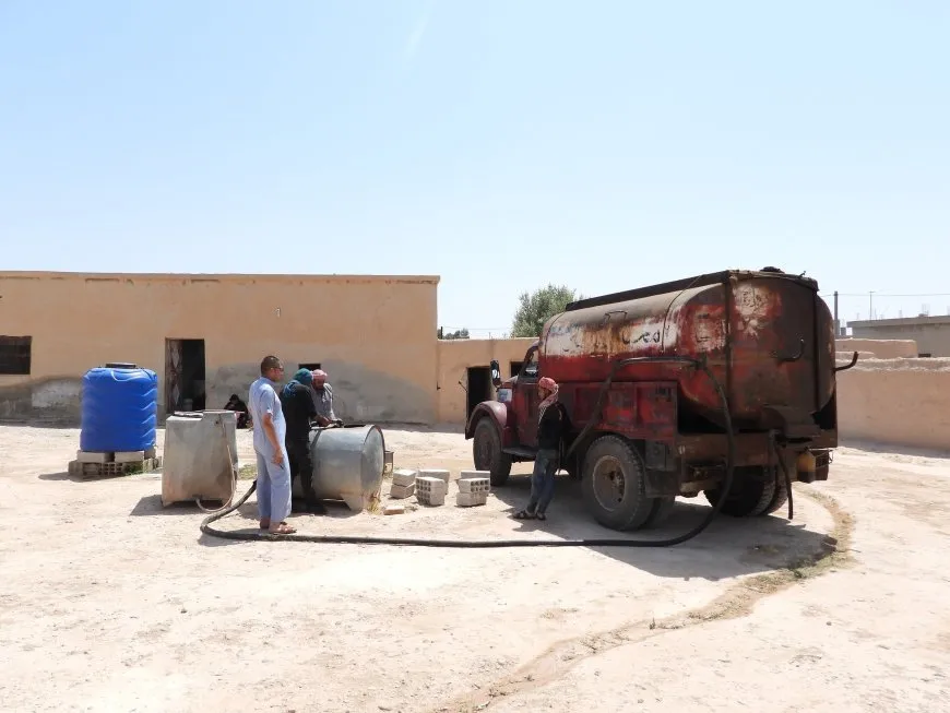 Belavkirina mazotê li Tebqayê berdewam e