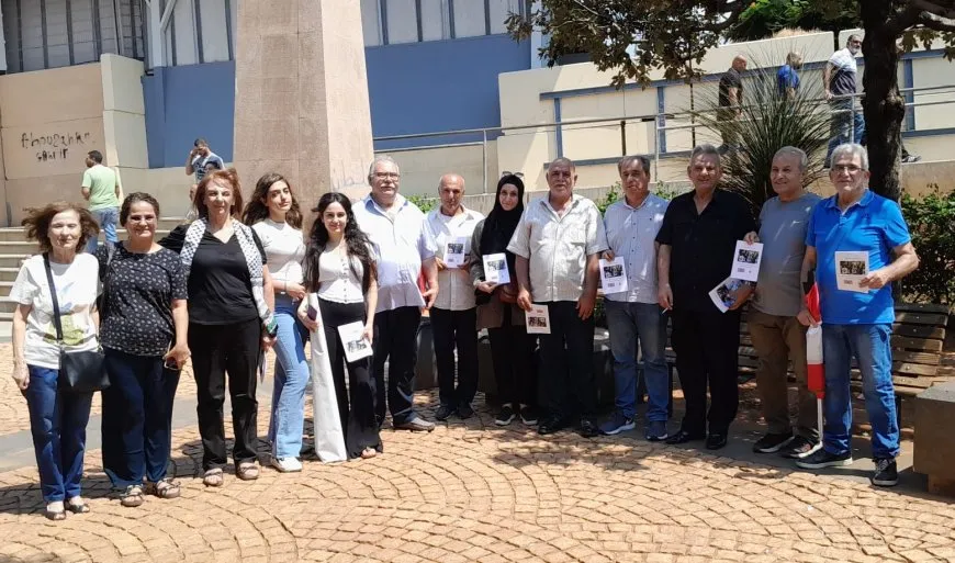 Li Lubnanê broşurên têkildarî azadiya Rêber Abdullah Ocalan hatin belavkirin