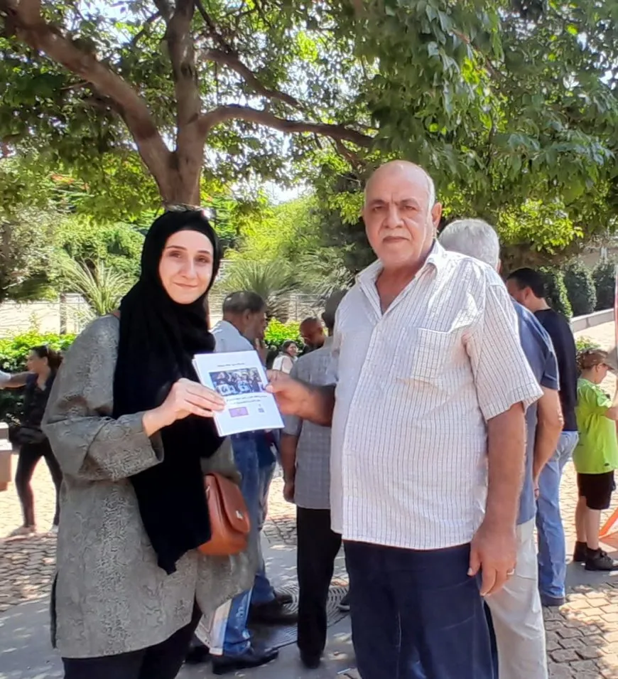 Li Lubnanê broşurên têkildarî azadiya Rêber Abdullah Ocalan hatin belavkirin