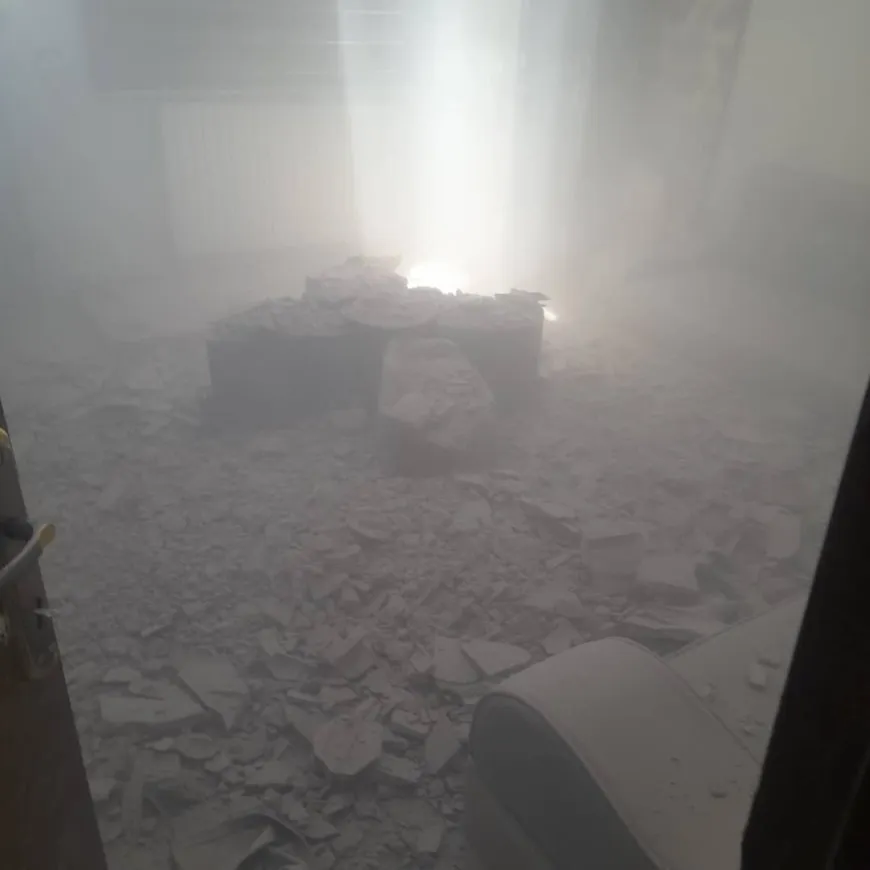 Dagirkeran avahiya Asayîşa Qamişlo bombebaran kir