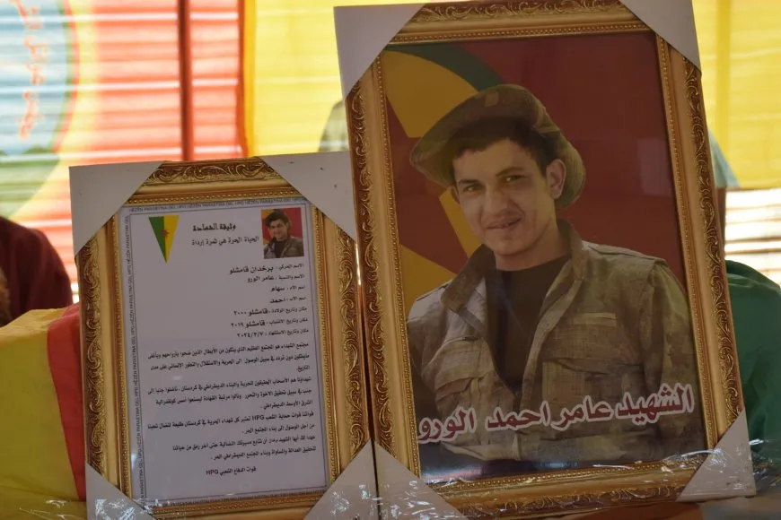 Ji bo şehîd Berxwedan Qamişlo merasîmek li dar ket