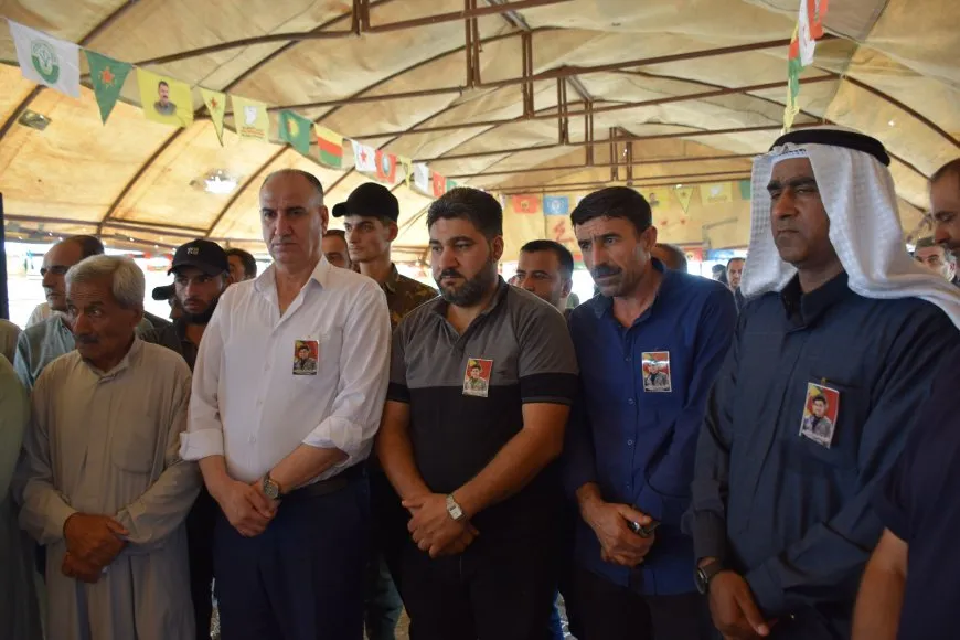 Ji bo şehîd Berxwedan Qamişlo merasîmek li dar ket