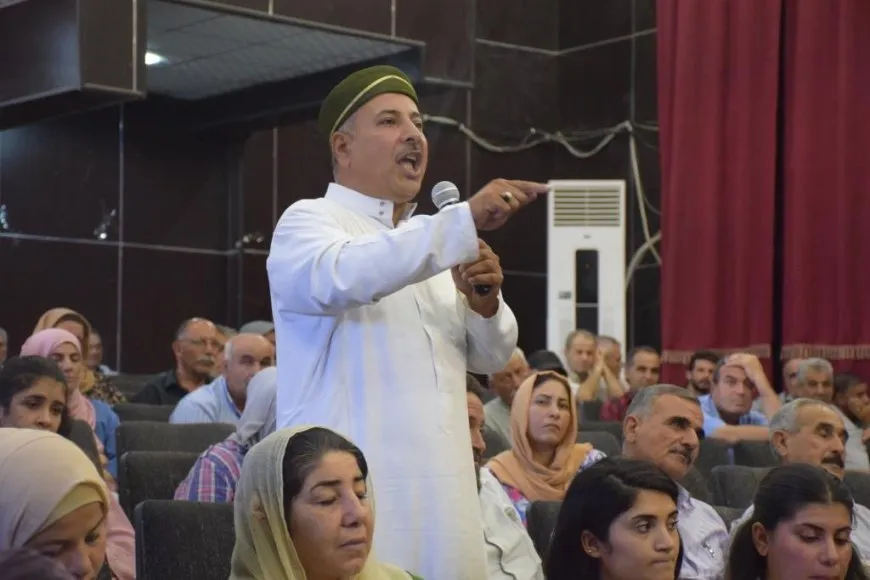 Hêzên Ewlekariya Hundirîn li giliyên şêniyan guhdarî kirin