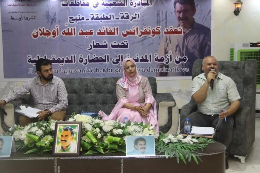 Li Reqayê Konferansa Xwendina Parêznameyên Rêber Abdullah Ocalan