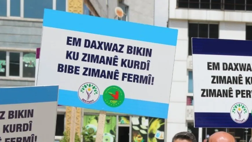 DEM Partiyê pêşniyaznameya ‘Divê Kurdî bibe zimanê fermî’ kir
