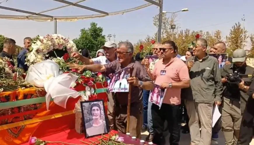 Cenazeyê şehîd Gulistan Tara ber bi Bakurê Kurdistanê ve hate şandin