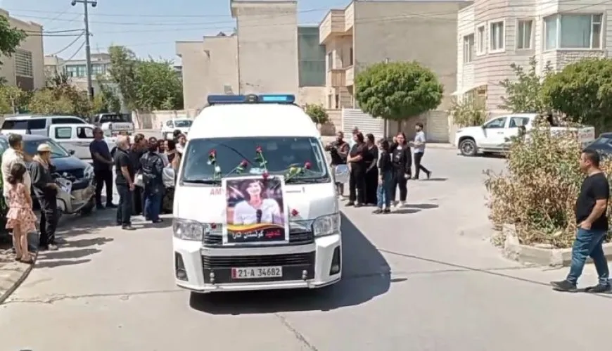 Cenazeyê şehîd Gulistan Tara ber bi Bakurê Kurdistanê ve hate şandin