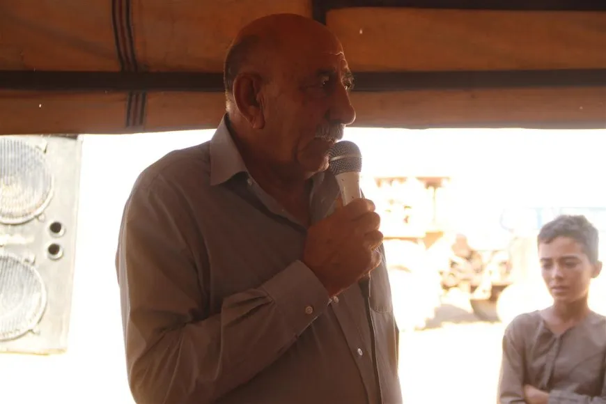 Sersaxî dan malbata şehîd Hanî El Xelef 