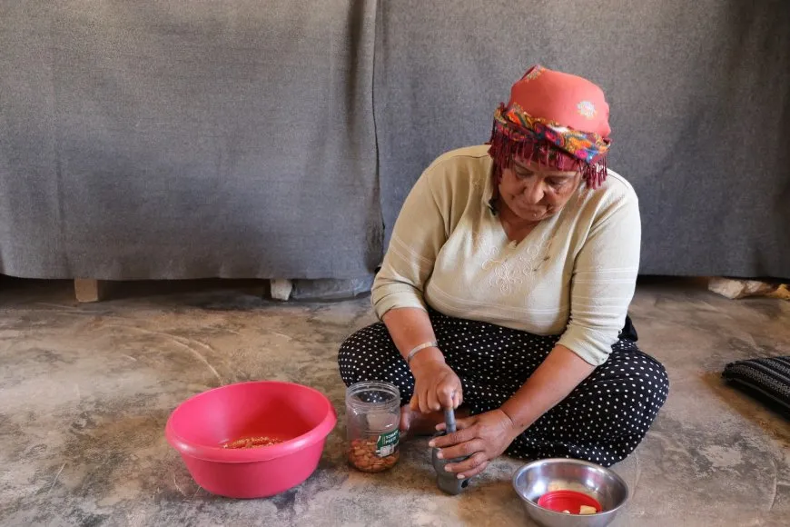 Jinên Efrînê amadekariyên zivistanê dikin