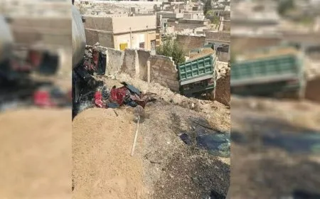 Li Hesekê qeza: 2 zarok mirin