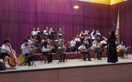 Orkestra Rojava şevbuhêrkeke hunerî li Tebqayê organize kir