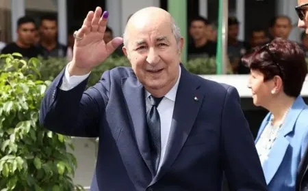 Tebon cara duyemîn bû serokê Cezaîrê