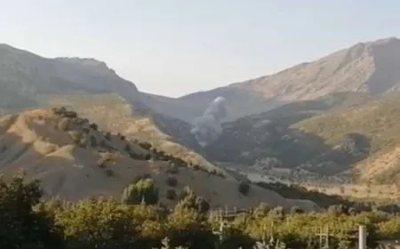 Dewleta Tirk gundên Binarê Qendîlê bombebaran kir
