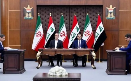 Iraq û Îranê 14 peyman îmze kirin