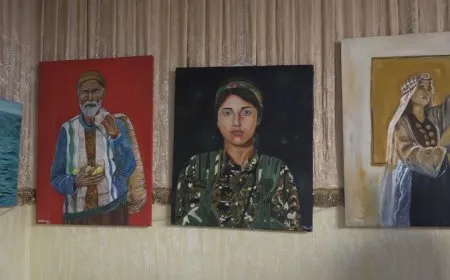 Tevgera Çand û Hunerê ya Kobanê li Hesekê pêşangehek vekir