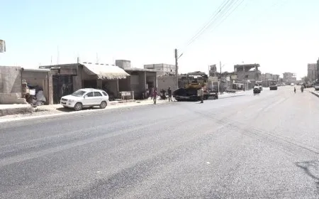 Li Reqayê xebatên xizmetguzariyê berdewam in