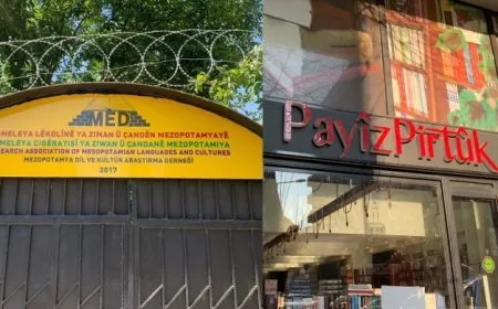 Polîsên dewleta Tirk bi ser avahiya MED-DER û Payîz Pirtûkê de girtin