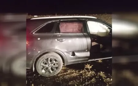 Li ser rêya Qamişlo û Hesekê erebeyek hat bombebarankirin