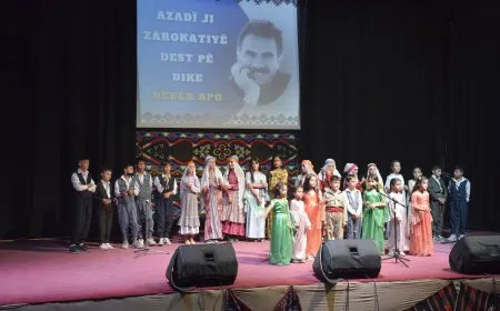 Di çarçoveya pêngava azadiyê de konsera zarokan