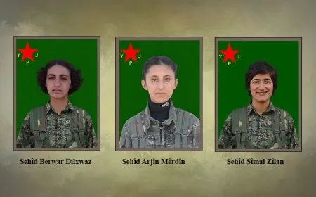 YPJ'ê nasnameya 3 şehîdan eşkere kirin