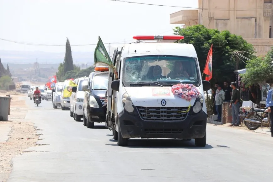 Xelkê Efrîn-Şehbayê şehîd Dilsoz Raco pêşwazî kir