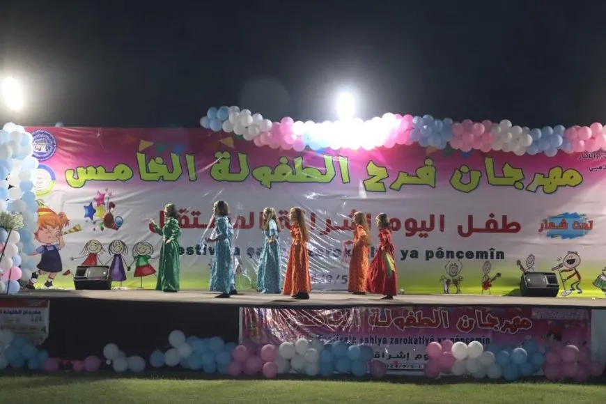 Festîvala 5'emîn a Şahiya Zarokatiyê li Reqayê li dar ket