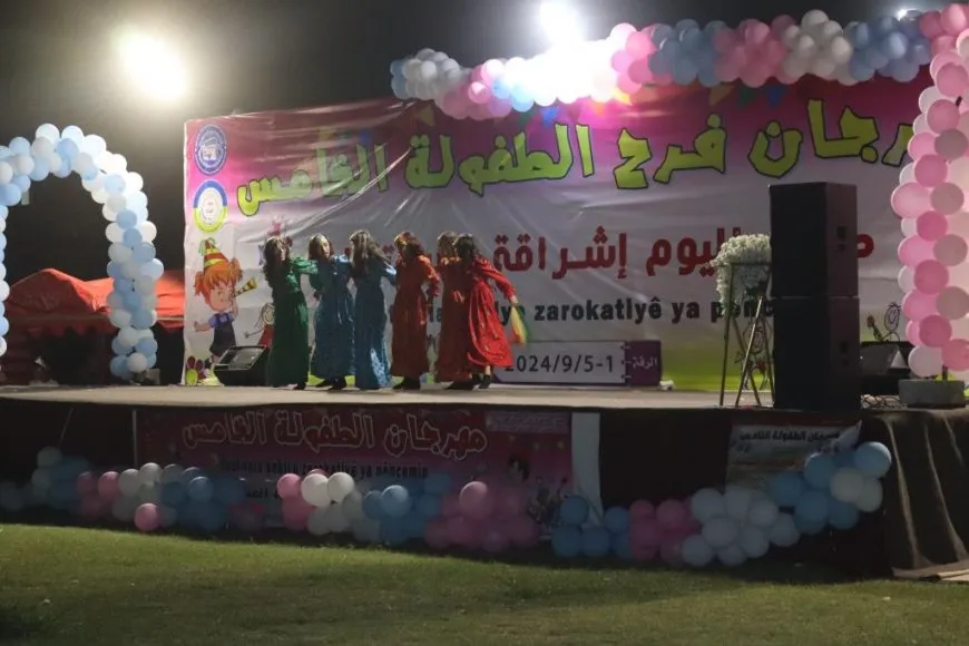 Festîvala 5'emîn a Şahiya Zarokatiyê li Reqayê li dar ket