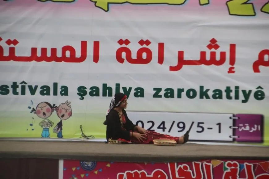 Festîvala 5'emîn a Şahiya Zarokatiyê li Reqayê li dar ket