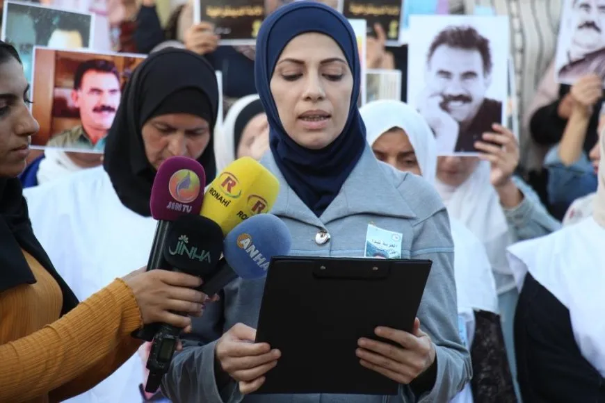 Peyamên bo Rêber Abdullah Ocalan bi çemê Firatê de hatin berdan