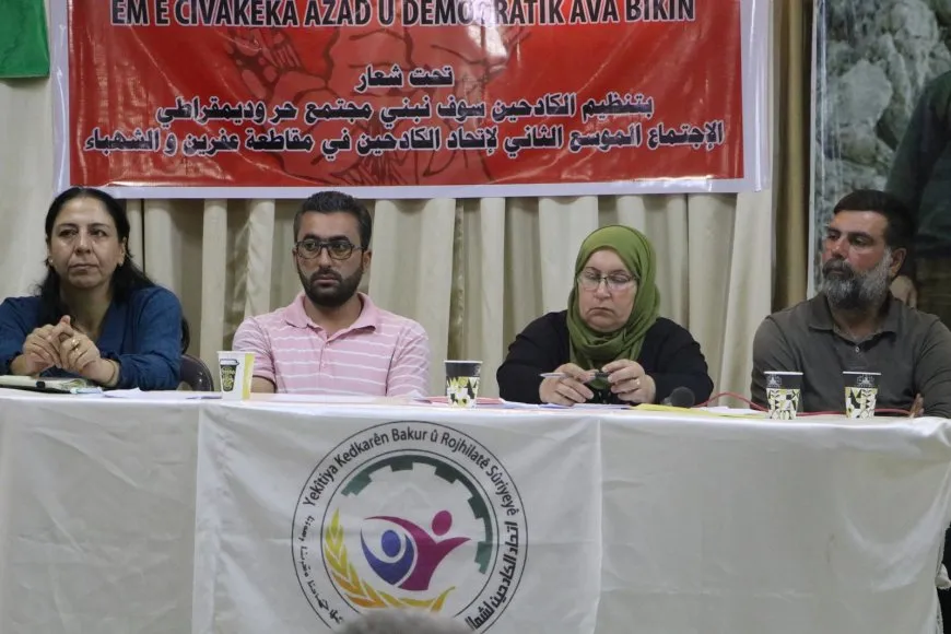 7 endam bo Meclisa Yekitiya Kedkaran a Efrîn û Şehba hatin hilbijartin