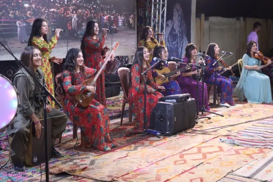 Festîvala Şehîd Berçem bi xelatkirina komên hunerî bi dawî bû