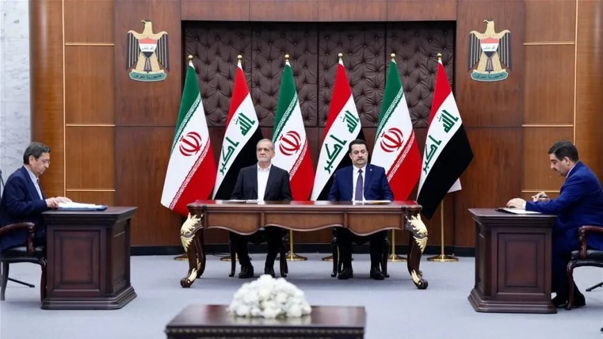 Iraq û Îranê 14 peyman îmze kirin